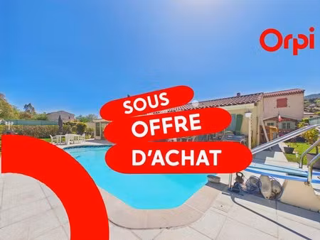 pegomas - maison de plain-pied - piscine - au calme - sans vis à vis