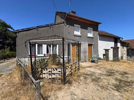 haute-vienne - proche bessines sur gartempe -ensemble immobilier : 3 maisons  2 granges et