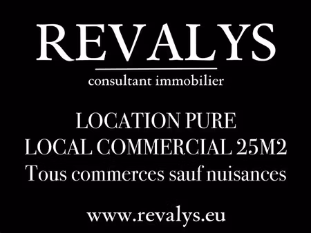 location commerce 25 m² à nice (06100)