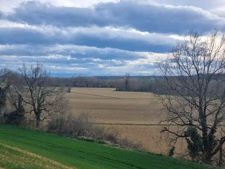 terrain constructible proche auch vue pyrénées