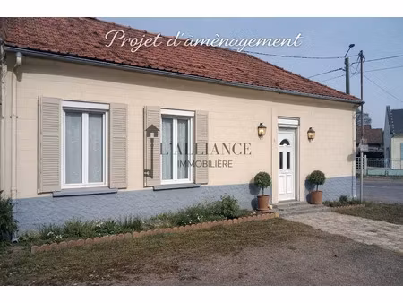 vente maison 3 pièces 98 m² à bouquemaison (80600)  70 500 €