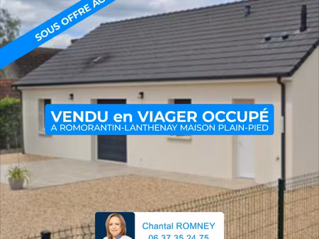 maison à vendre romorantin lanthenay 4 pièce(s) 77m2 28 600€