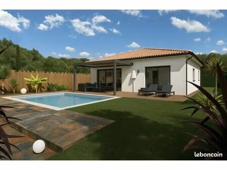 maison plain-pied de 110 m² avec suite parentale sur terrain de 621 m² à istres  proche éc