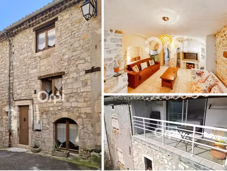 vente maison 5 pièces 94 m² lagorce (07150)