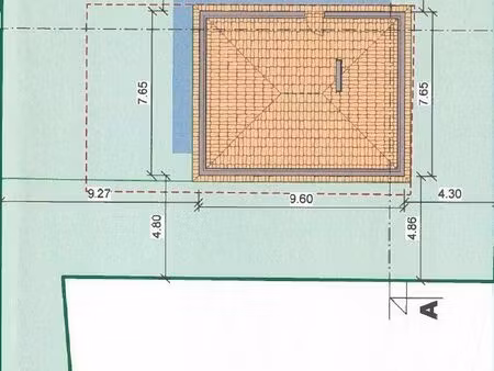 terrain 392 m² carry le rouet