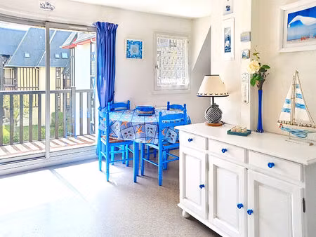 cabourg duplex 3 pièce(s) 55.6m²  avec balcon à 400m de la plage