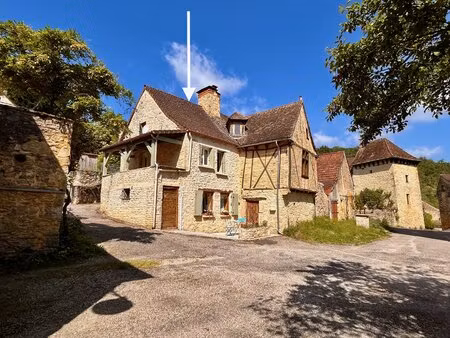 charmante maison de village en pierre avec terrasse couverte