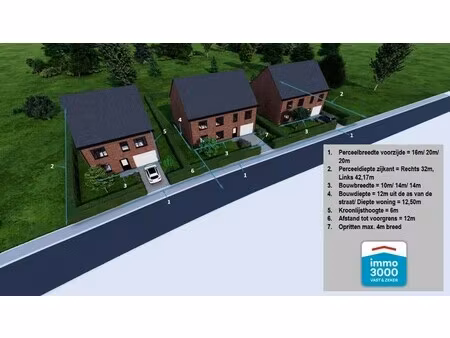 betekom - drie ruime bouwgronden voor ob  vlak bij het centrum