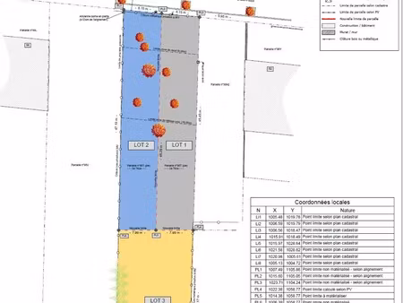 mooie bouwgrond met een oppervlakte van 7a46ca