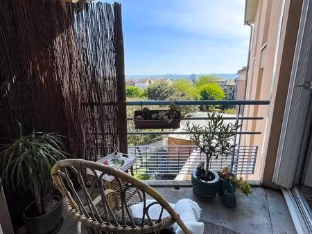 t2 44m² toulouse ormeau – dernier étage  balcon sud  vue pyrénées  parking