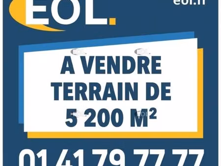 terrain 5 200 m² magny en vexin