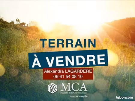 terrain 1 000 m² grezet cavagnan