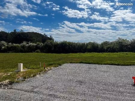 terrain 405 m² sallertaine