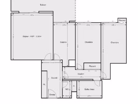 centre-ville au calme résidence privée