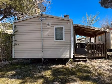 mobilhome dans camping 4 etoiles agde