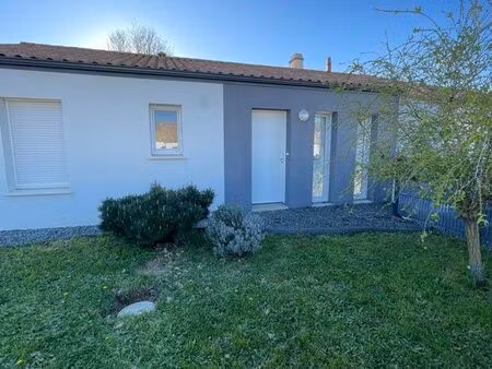 vends maison individuelle de plein pied