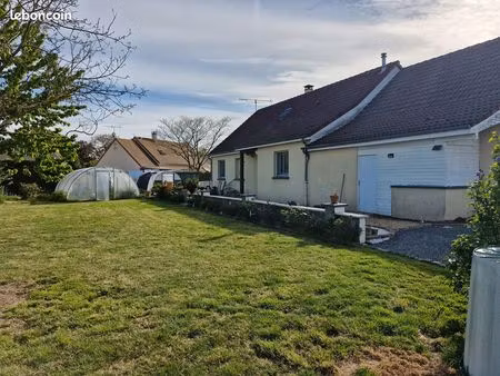 maison individuelle avec charme portail électrique plus une mare et un puit une serre de j