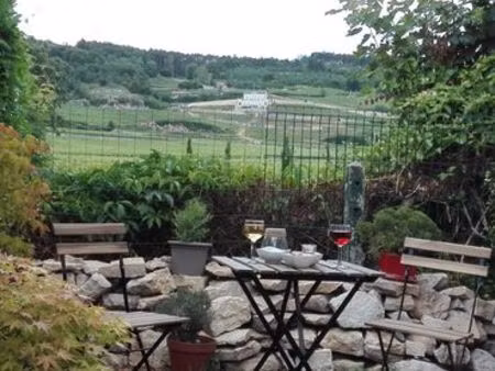 maison ancienne aux pieds des vignes