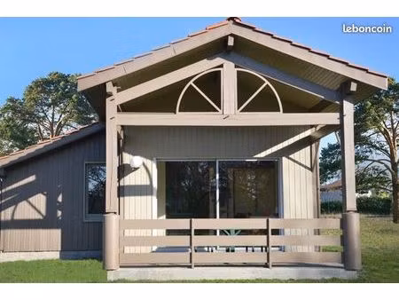 rare – chalet 35 m² + terrain 286 m² – habitable à l’année – labouheyre