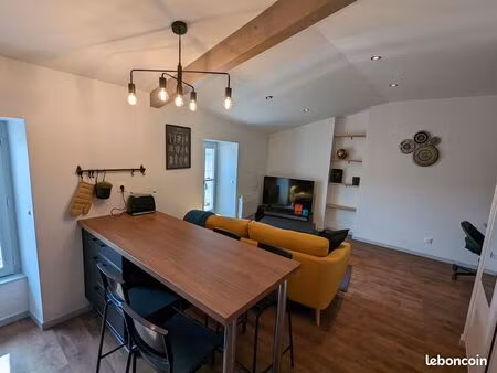 t1 meublé neuf industriel - climatisé