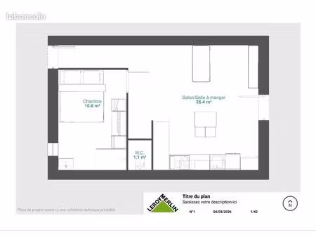 jolie t2 refait à neuf
