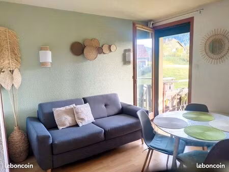 studio saint pierre de chartreuse vue montagne