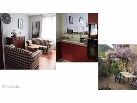 laguépie - charmante maison de village de 125 m² avec jardin