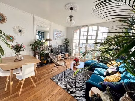 appartement meublé 3 pièces 64 m² – enghien-les-bains gare – balcon – cave