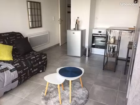 studio meublé 22 m2