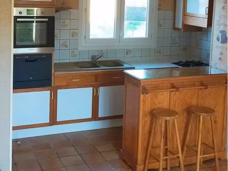 maison mitoyenne t2 avec jardin