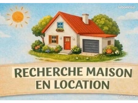recherche maison en location