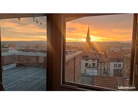 appartement de caractère en duplex  89m2 (carrez)  103m2 au sol – plateau central  clermon