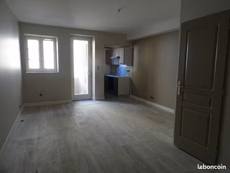 grand studio avec terrasse dans le centre de tournus