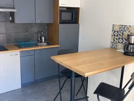 appartement 32 m2 à louer juillet et août. bail pour un saisonnier