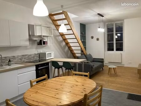 location meublé duplex t3 equeurdreville