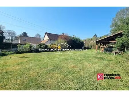 maintenon - saint piat joli terrain plat de 418 m² - facade de 24 ml