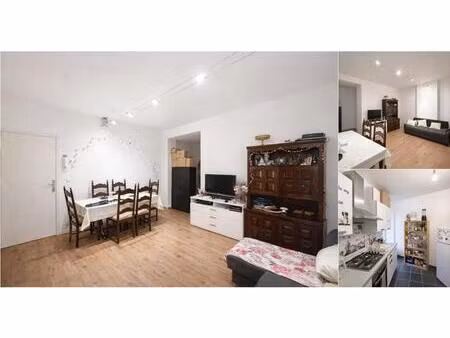 rez-de-chaussée à vendre avec terrasse et 1 chambre   etterbeek (vbe12470)