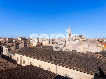 bordeaux saint michel appartement 4 pièces 123m² au sol garage / tourelle