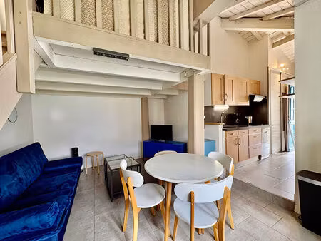 maison duplex rénovée en plein centre-ville avec terrasse sud