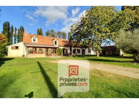 a vendre à 1h de paris - superbe propriete avec piscine  mare  dependances  terrain 2 3 he