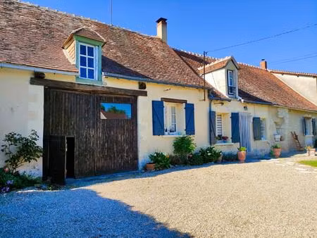 maison de pays martizay 6 pièces 120 m2 sur 900 m² de jardin