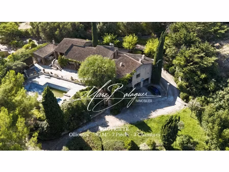 à vendre – propriété avec fort potentiel à ollioules (secteur prisé).