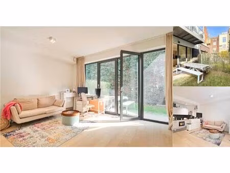 appartement à vendre avec terrasse et jardin   ixelles (vbe12317)