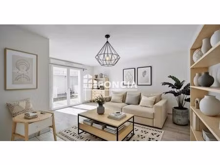 exclusivité foncia- carquefou bourg : t2 48 19 m2 + terrasse 7 68 m2 + stationnement sécur