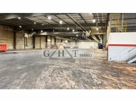 vente entrepôt 7 663 m²