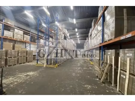 vente entrepôt 4 500 m²