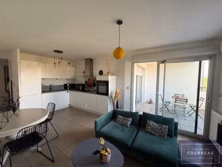 juvignac t3 de 61 m2 avec terrasse et stationnement en sous-