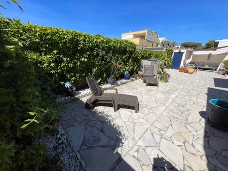 carnon plage t4 plain pied renove proximite plage