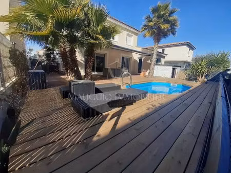 maison récente t5 avec piscine