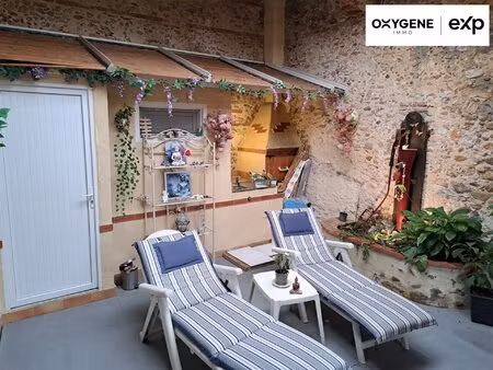 maison de village 130m2 + studio indépendant